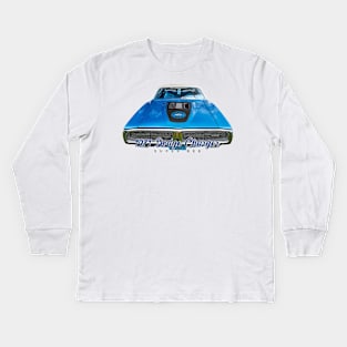 1971 Dodge Charger Super Bee Kids Long Sleeve T-Shirt